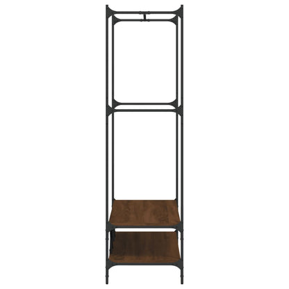 Appendiabiti Con Scaffali In Legno Multistrato