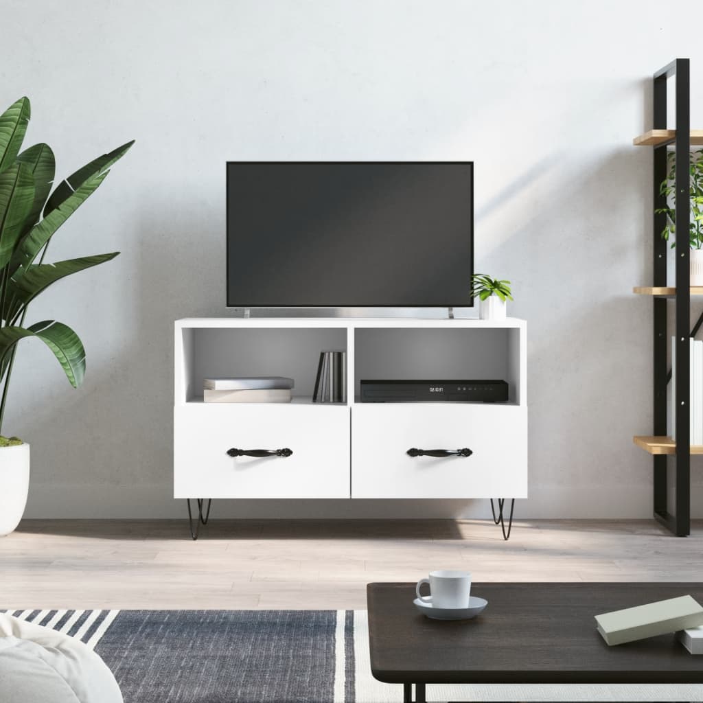 Mobile Porta Tv 80X36X50 Cm In Legno Multistrato