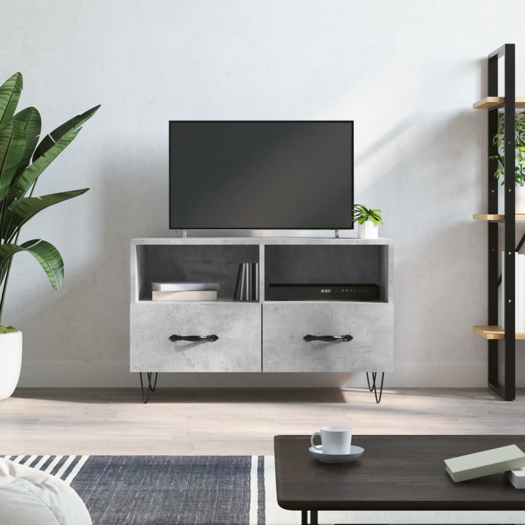 Mobile Porta Tv 80X36X50 Cm In Legno Multistrato