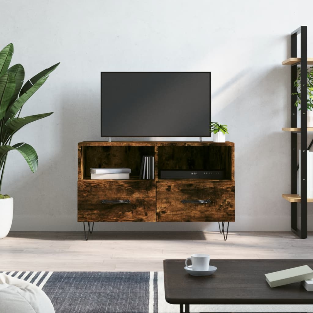 Mobile Porta Tv 80X36X50 Cm In Legno Multistrato