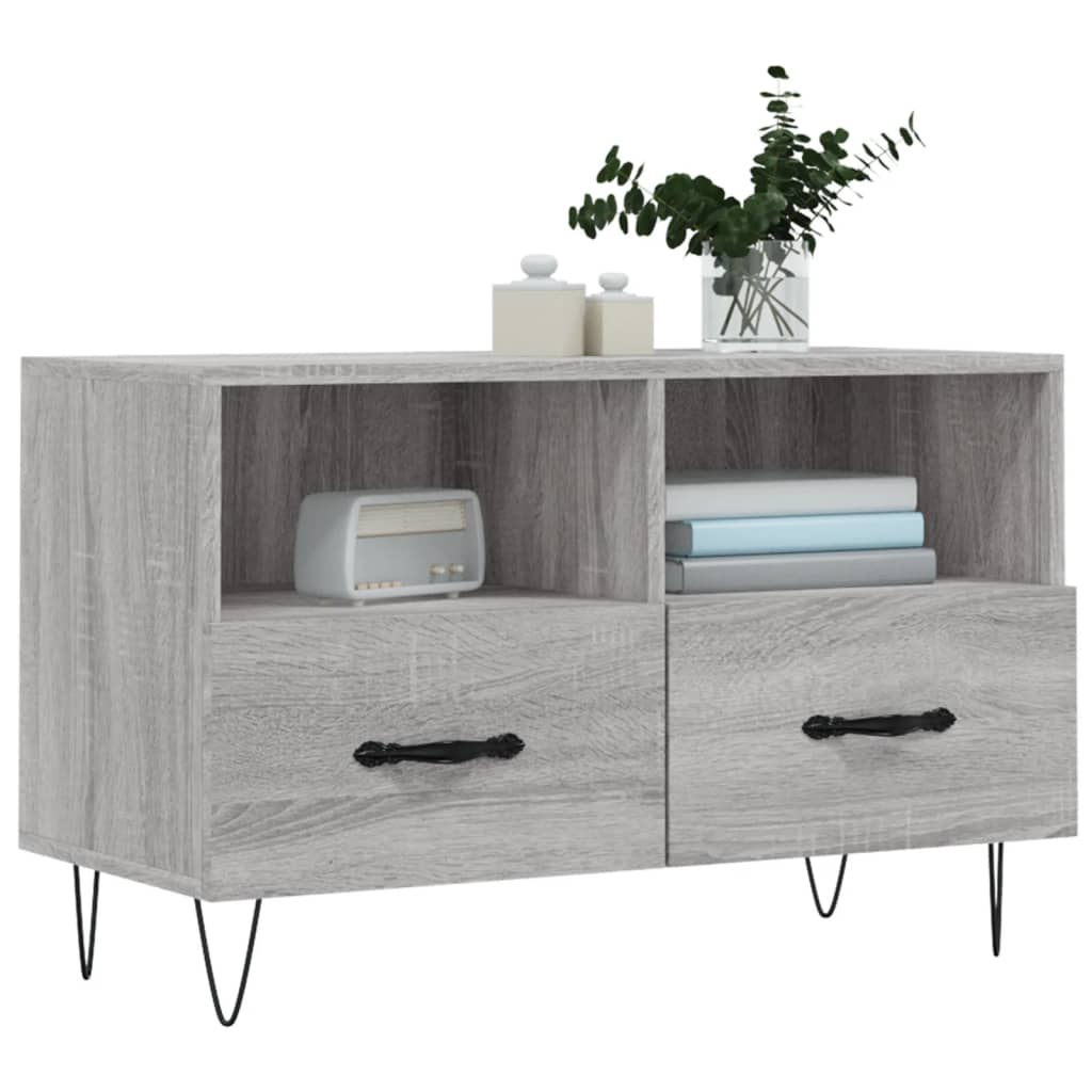 Mobile Porta Tv 80X36X50 Cm In Legno Multistrato