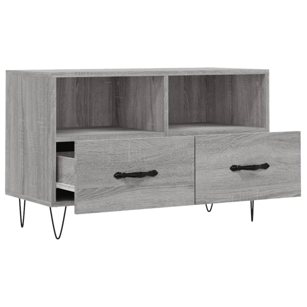 Mobile Porta Tv 80X36X50 Cm In Legno Multistrato