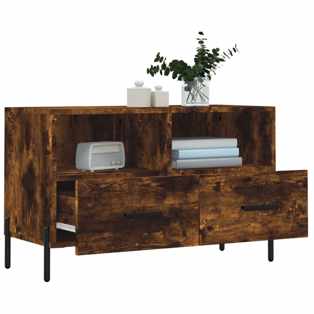 Mobile Porta Tv 80X36X50 Cm In Legno Multistrato