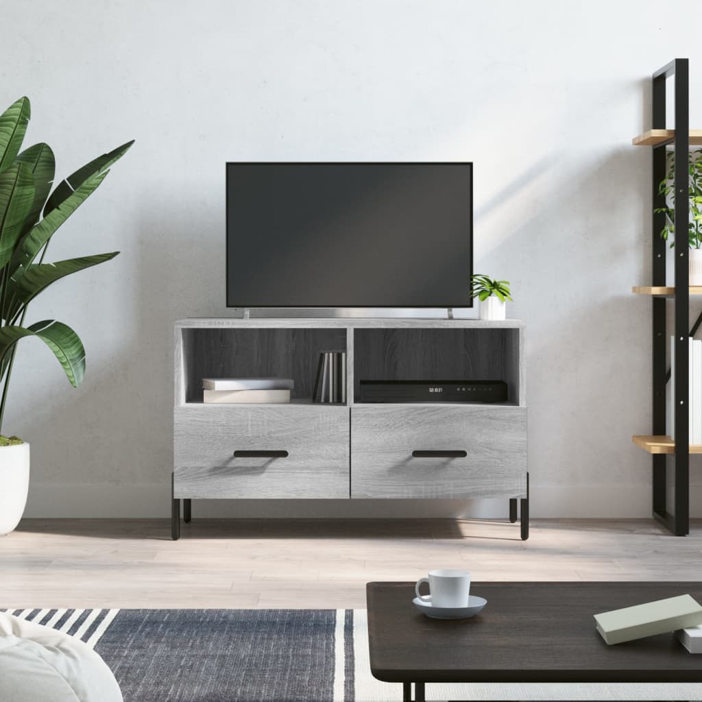 Mobile Porta Tv 80X36X50 Cm In Legno Multistrato