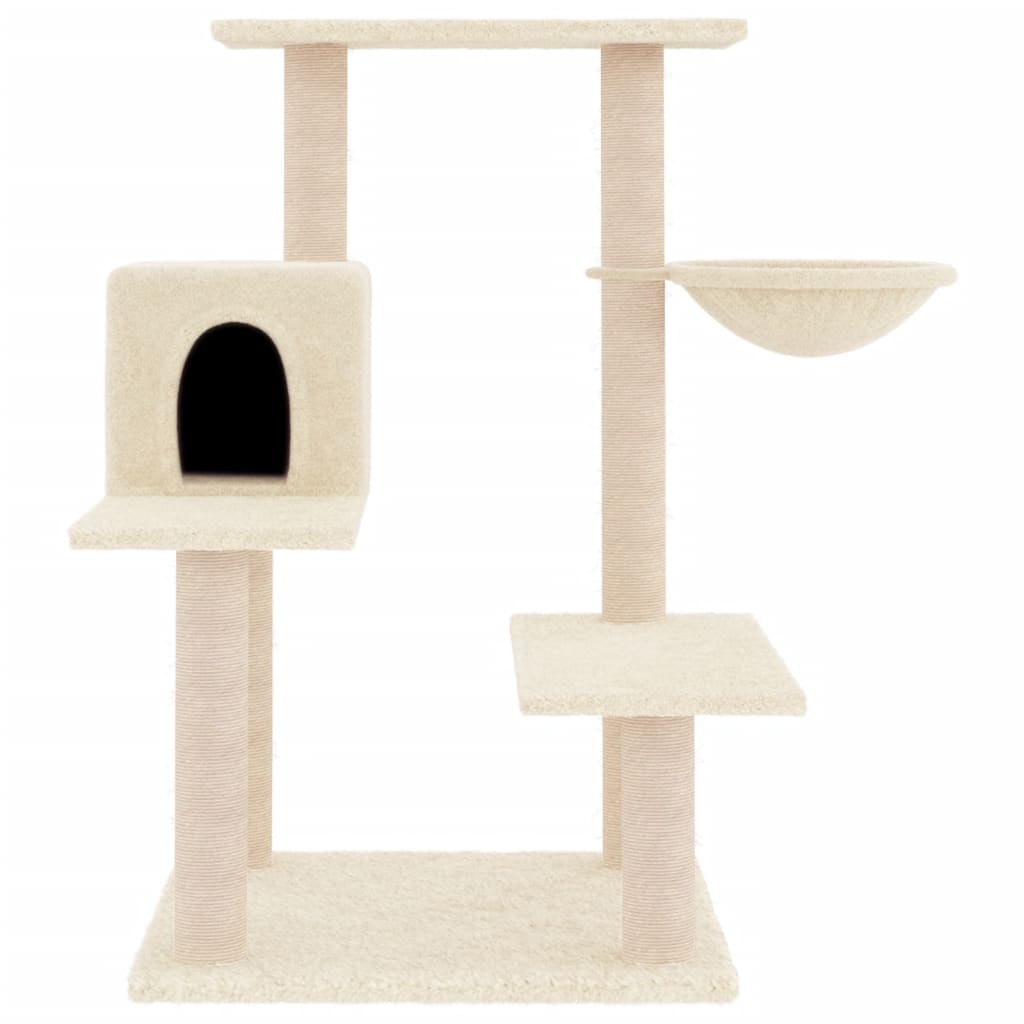 Albero Per Gatti Con Tiragraffi In Sisal 82,5 Cm