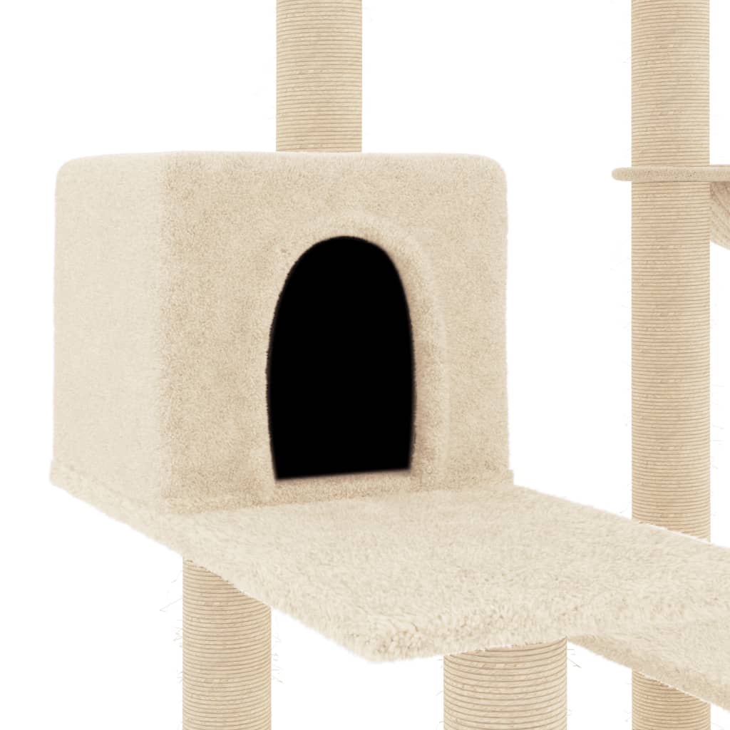 Albero Per Gatti Con Tiragraffi In Sisal 82,5 Cm