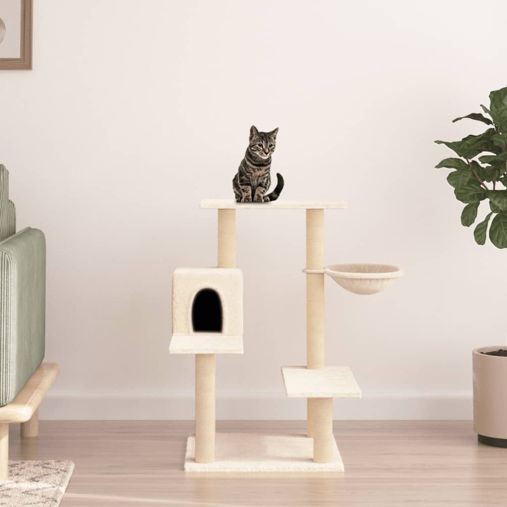 Albero Per Gatti Con Tiragraffi In Sisal 82,5 Cm