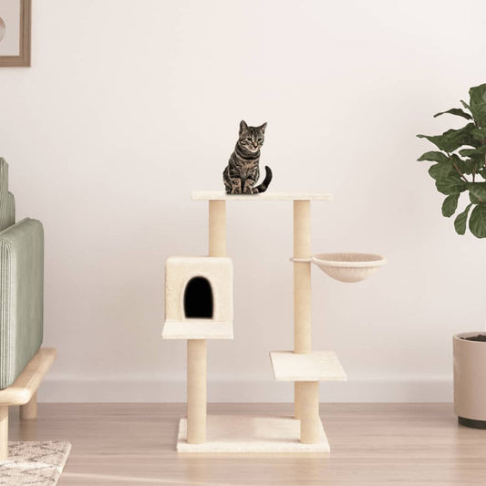 Albero Per Gatti Con Tiragraffi In Sisal 82,5 Cm