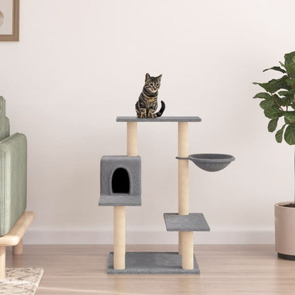 Albero Per Gatti Con Tiragraffi In Sisal 82,5 Cm