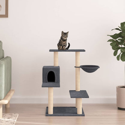 Albero Per Gatti Con Tiragraffi In Sisal 82,5 Cm