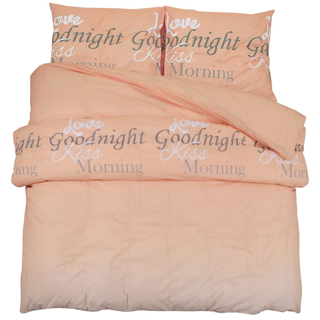 Set Copripiumino 155X220 Cm In Cotone Rosa