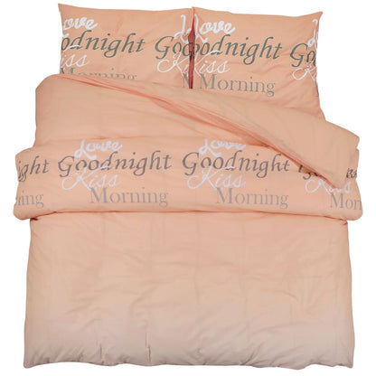 Set Copripiumino 155X220 Cm In Cotone Rosa