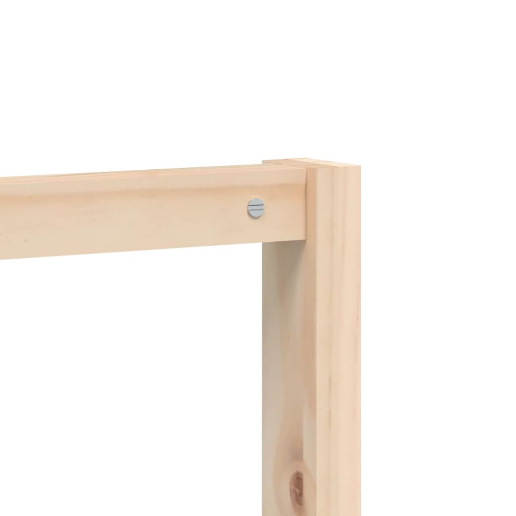 Appendiabiti Con Porta Scarpe 113X40X157,5 Cm Massello Pino