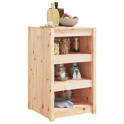 Mobile Da Cucina Da Esterno Legno Massello Di Pino Pino Naturale