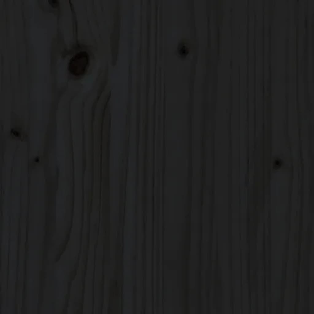 Mobile Da Cucina Da Esterno Nero Legno Massello Di Pino Pino Nero