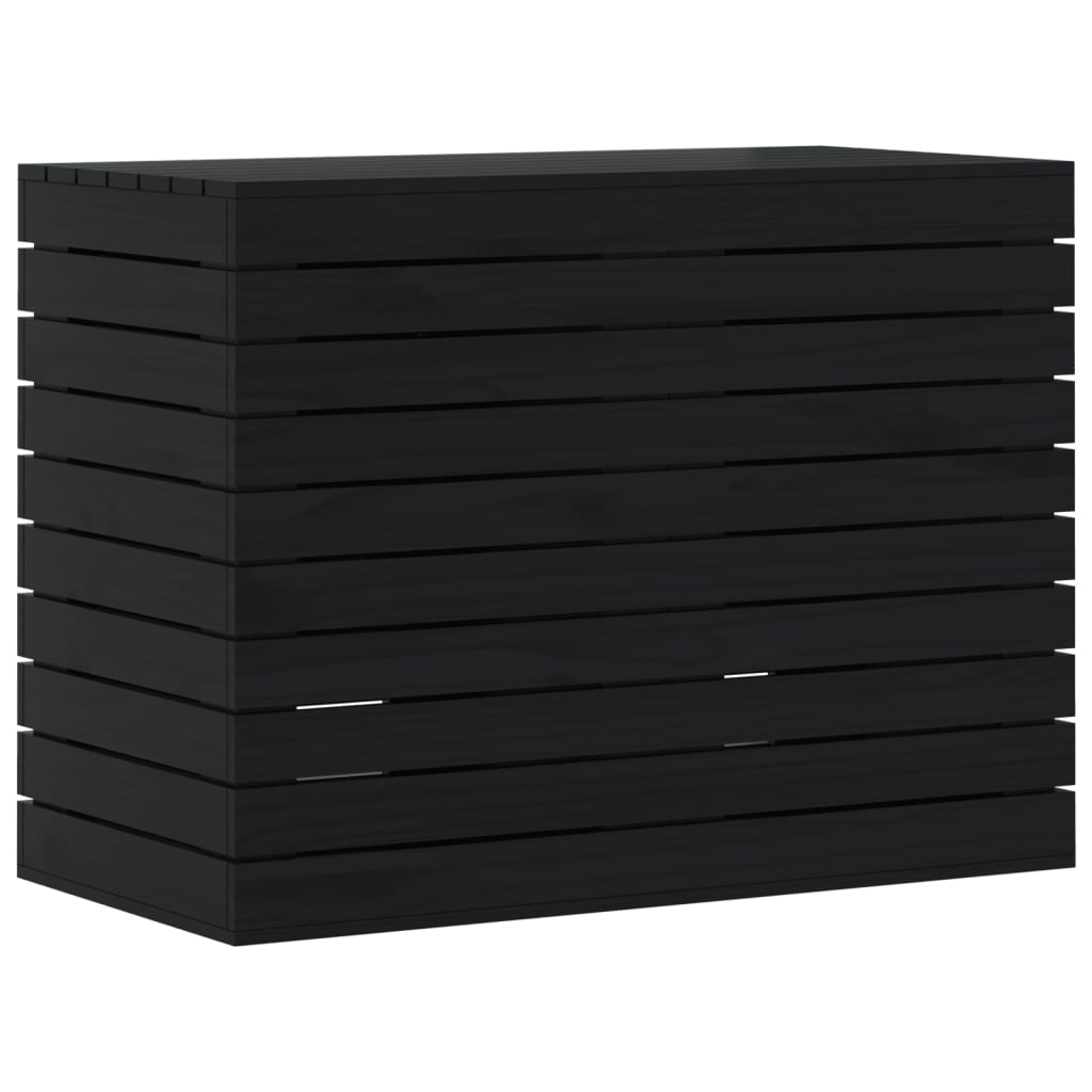 Cesto Per Bucato 88,5X44X66 Cm Legno Massello Pino