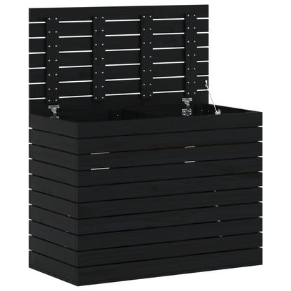 Cesto Per Bucato 88,5X44X66 Cm Legno Massello Pino