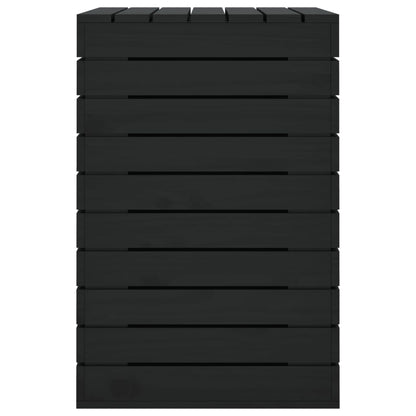 Cesto Per Bucato 88,5X44X66 Cm Legno Massello Pino