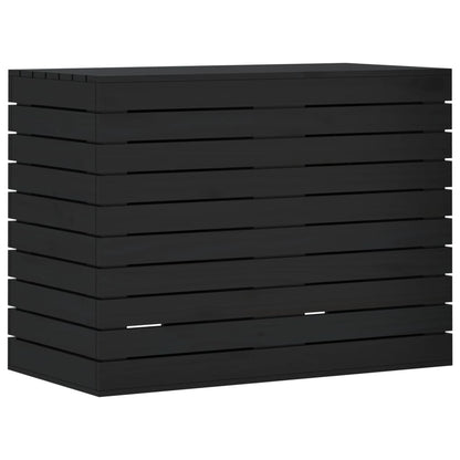 Cesto Per Bucato 88,5X44X66 Cm Legno Massello Pino