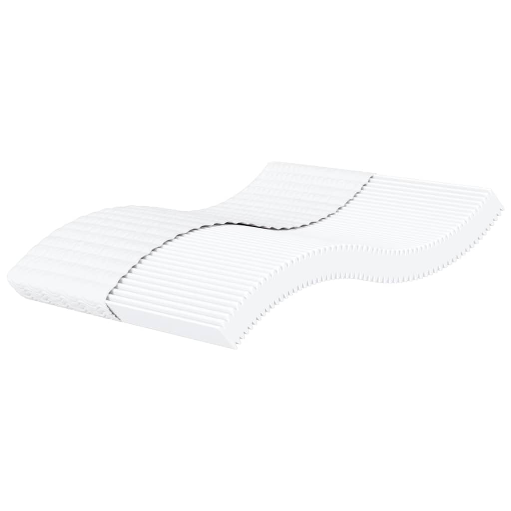 Materasso In Schiuma Bianco 100X210Cm Durezza H2 H3