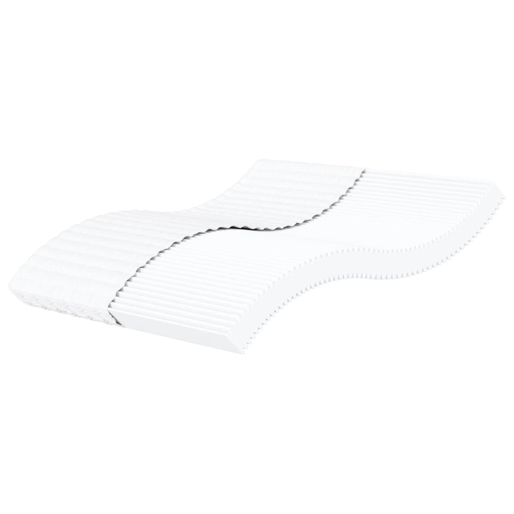 Materasso In Schiuma Bianco 100X210Cm Durezza H2 H3