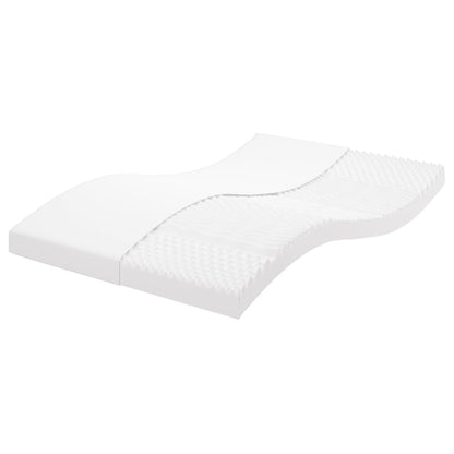 Materasso In Schiuma Bianco 7 Zone Durezza 20 Ild