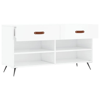 Panca Porta Scarpe 102X35X55 Cm Legno Multistrato