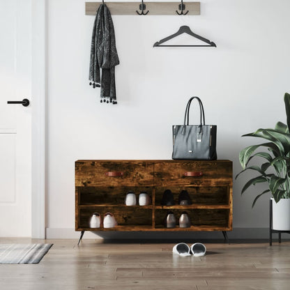 Panca Porta Scarpe 102X35X55 Cm Legno Multistrato
