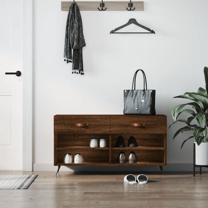 Panca Porta Scarpe 102X35X55 Cm Legno Multistrato