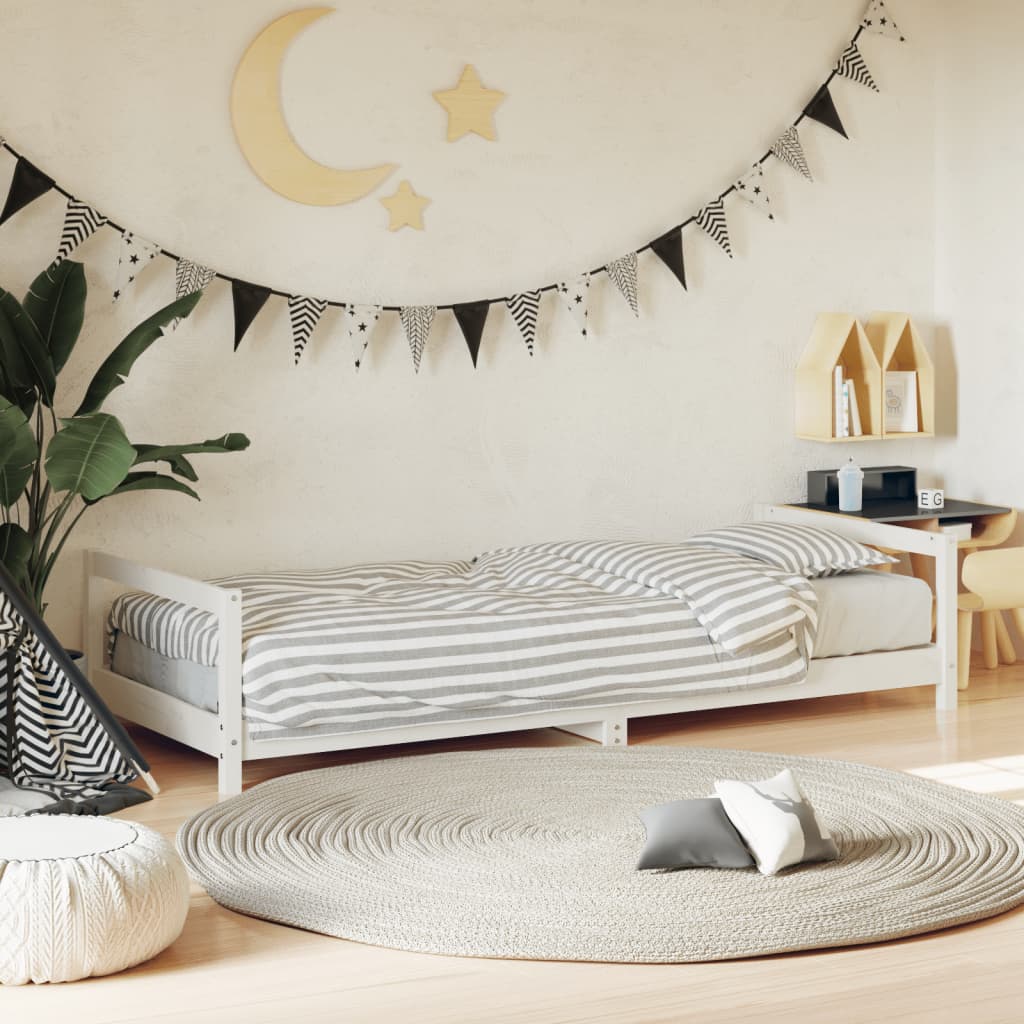Giroletto Per Bambini 80X160Cm In Legno Massello Di Pino