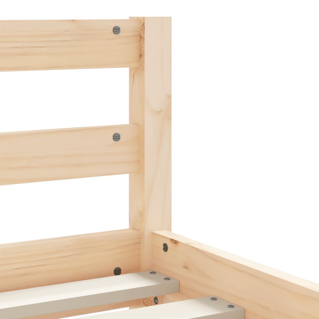 Giroletto Per Bambini Con Cassetti 90X190Cm Legno Massello Pino