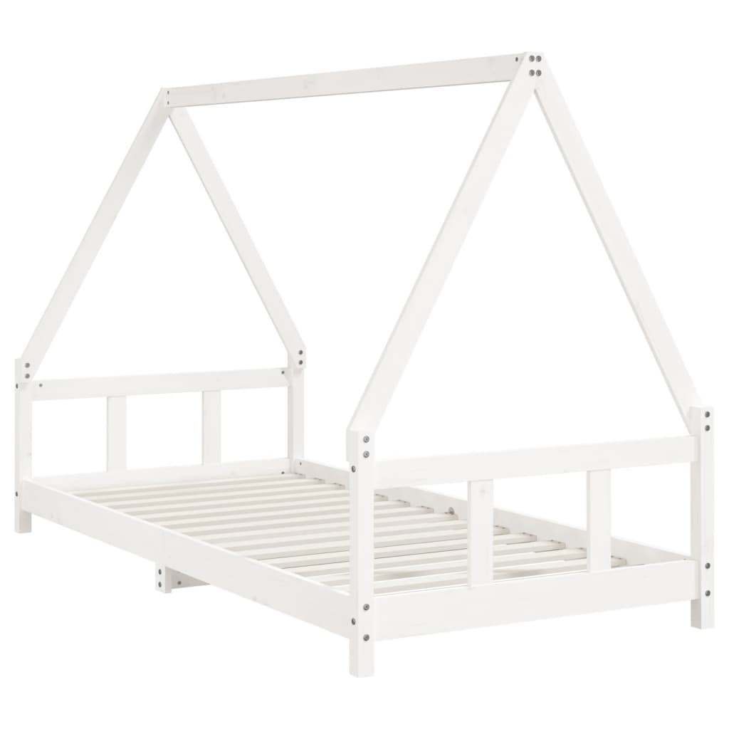 Giroletto Per Bambini 90X200Cm In Legno Massello Di Pino