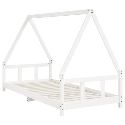 Giroletto Per Bambini 90X200Cm In Legno Massello Di Pino