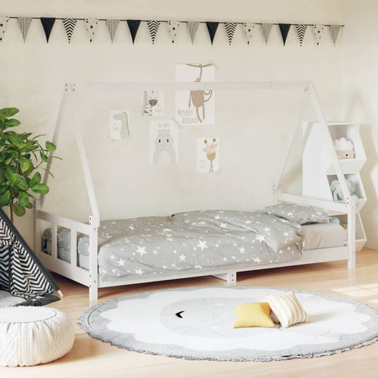 Giroletto Per Bambini 90X200Cm In Legno Massello Di Pino