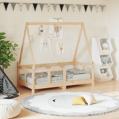 Giroletto Per Bambini 90X200Cm In Legno Massello Di Pino