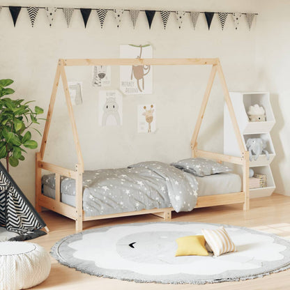 Giroletto Per Bambini 90X200Cm In Legno Massello Di Pino