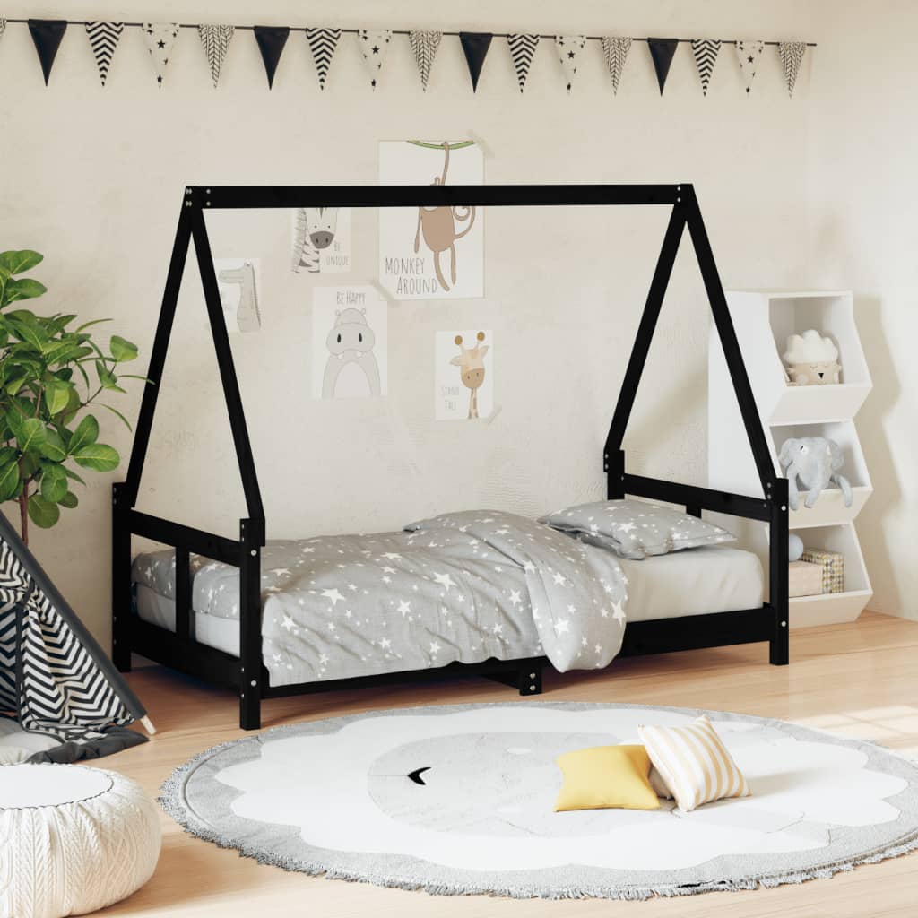 Giroletto Per Bambini 90X200Cm In Legno Massello Di Pino
