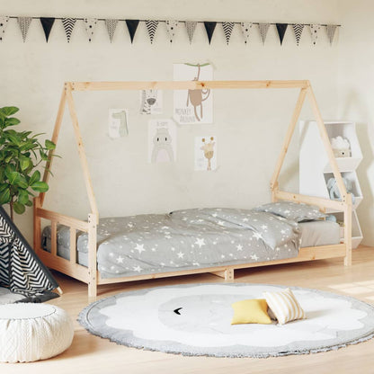 Giroletto Per Bambini 90X200Cm In Legno Massello Di Pino
