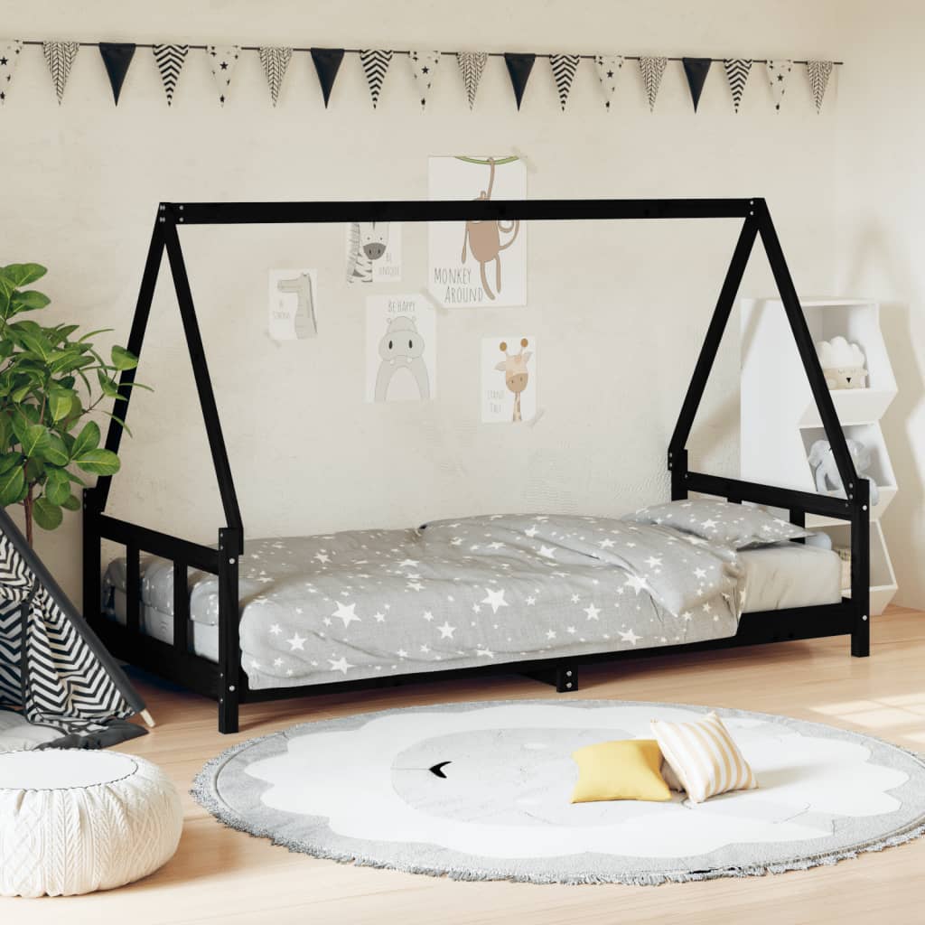 Giroletto Per Bambini 90X200Cm In Legno Massello Di Pino