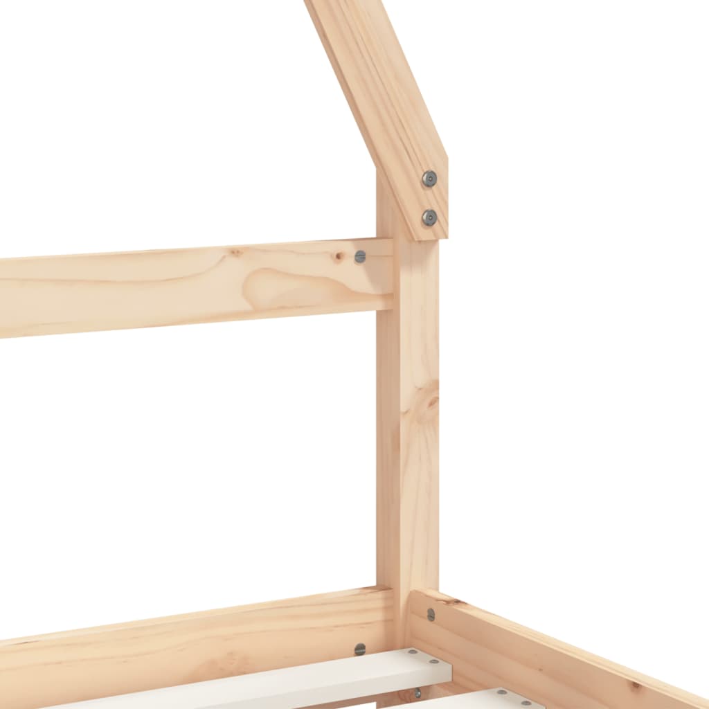 Giroletto Per Bambini Con Cassetti 90X190Cm Legno Massello Pino