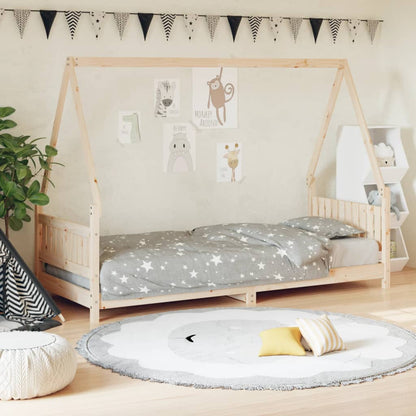 Giroletto Per Bambini 80X200Cm In Legno Massello Di Pino
