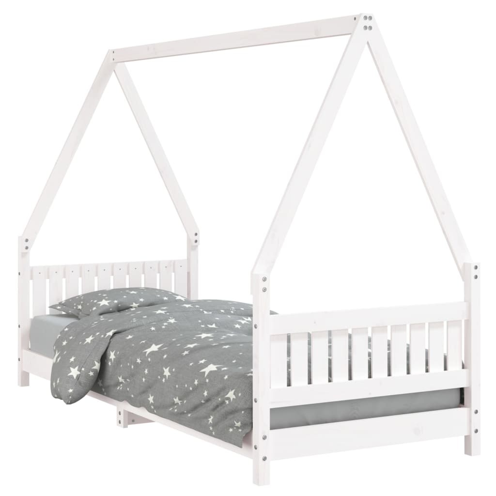 Giroletto Per Bambini 80X200Cm In Legno Massello Di Pino