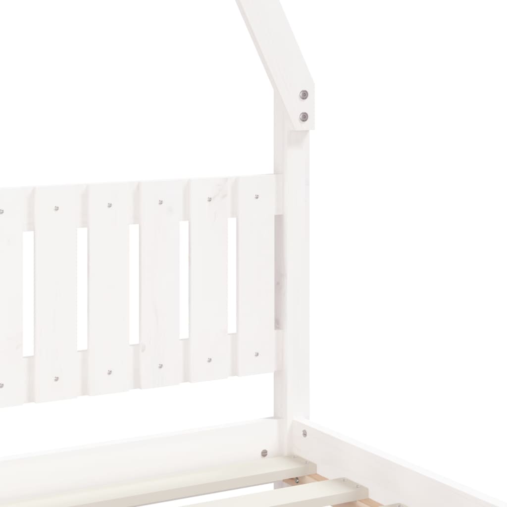 Giroletto Per Bambini 80X200Cm In Legno Massello Di Pino