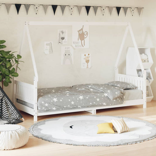 Giroletto Per Bambini 80X200Cm In Legno Massello Di Pino