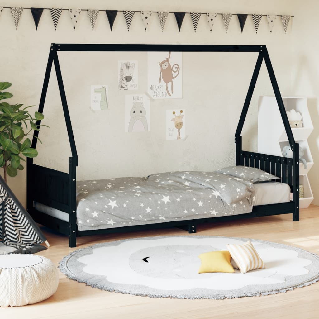 Giroletto Per Bambini 80X200Cm In Legno Massello Di Pino