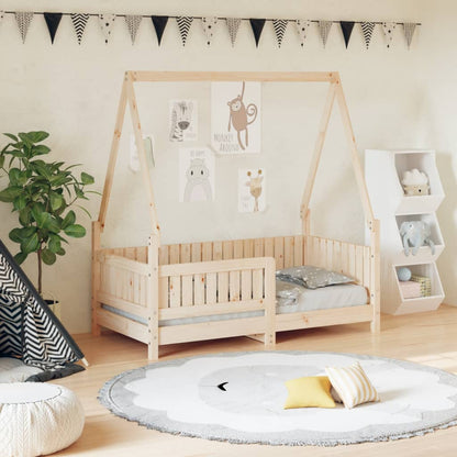 Giroletto Per Bambini 80X200Cm In Legno Massello Di Pino