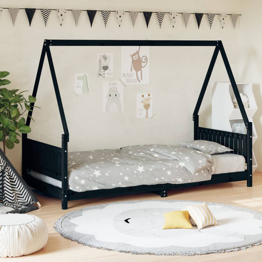 Giroletto Per Bambini 80X200Cm In Legno Massello Di Pino
