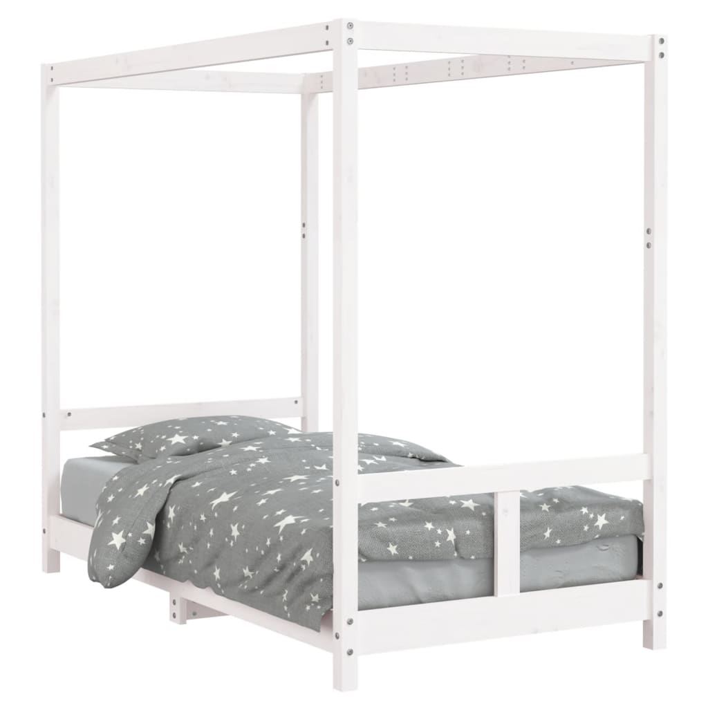 Giroletto Per Bambini 80X160Cm In Legno Massello Di Pino