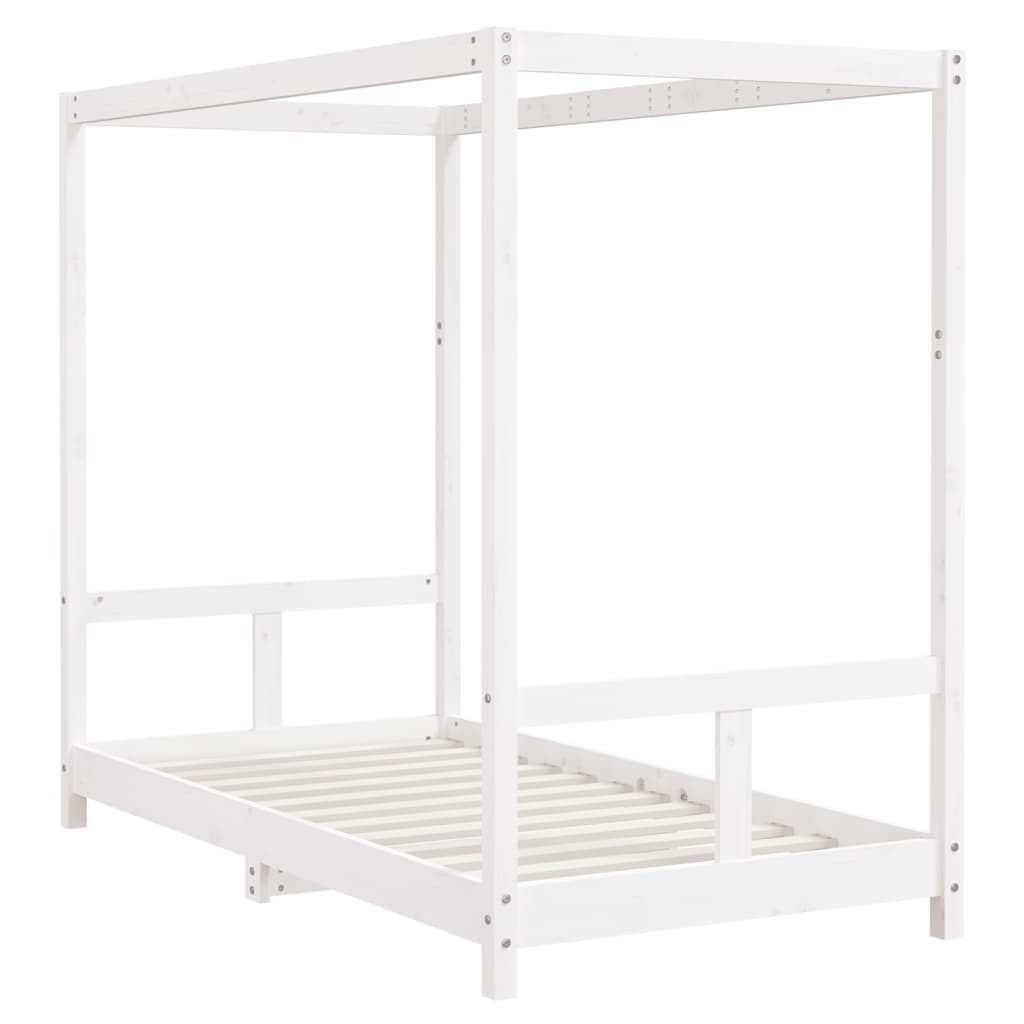 Giroletto Per Bambini 80X160Cm In Legno Massello Di Pino