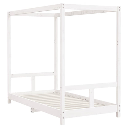 Giroletto Per Bambini 80X160Cm In Legno Massello Di Pino